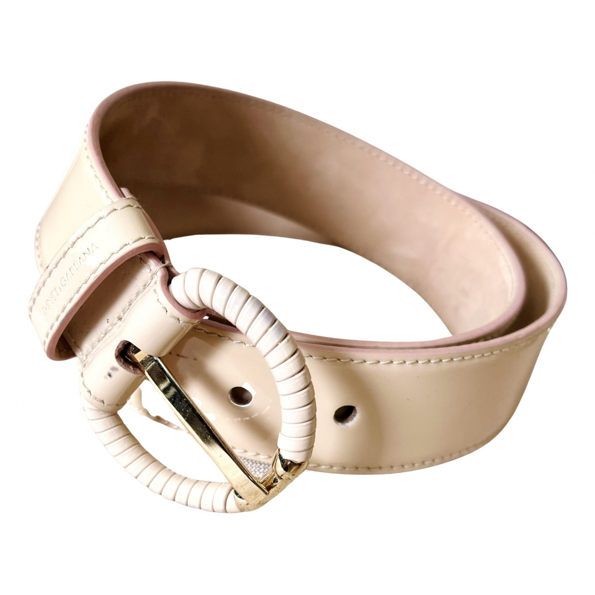 Patent leather belt Dolce \u0026 Gabbana 